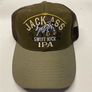 JACK ASS IPA SWIFT KICK BEER HAT ALE HAT